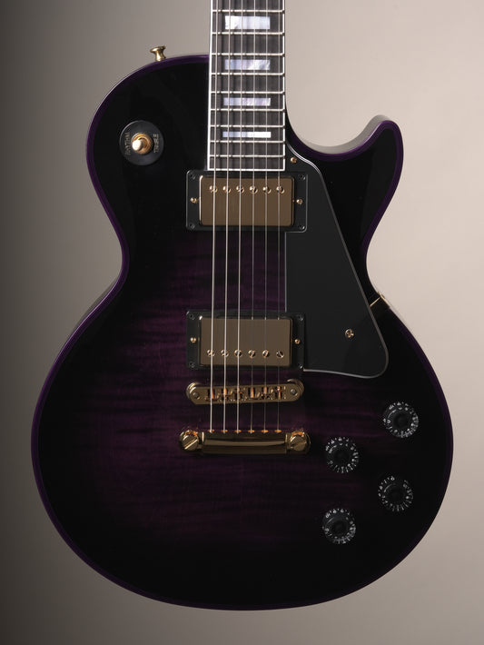 Gibson Custom Shop "Dealer Select" Les Paul Custom Electric Guitar - Purple Widow Burst incl. OHSC