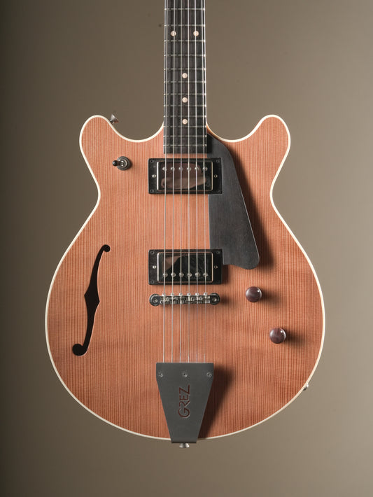 Grez Guitars Mendocino DCAF - Natural, Incl. deluxe gig bag