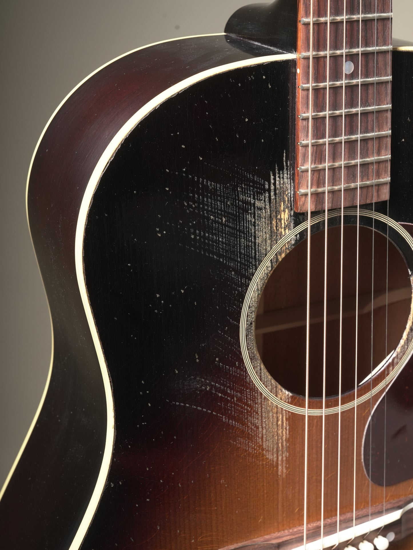 Gibson Custom Shop Historic 1942 Banner J45 Heavy Aged acoustic guitar - Vintage Sunburst, incl. OHSC