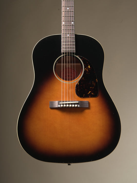 Epiphone "Inspired by Gibson Custom" 1942 Banner J-45 acoustic electric guitar - Sunburst, incl. OHSC