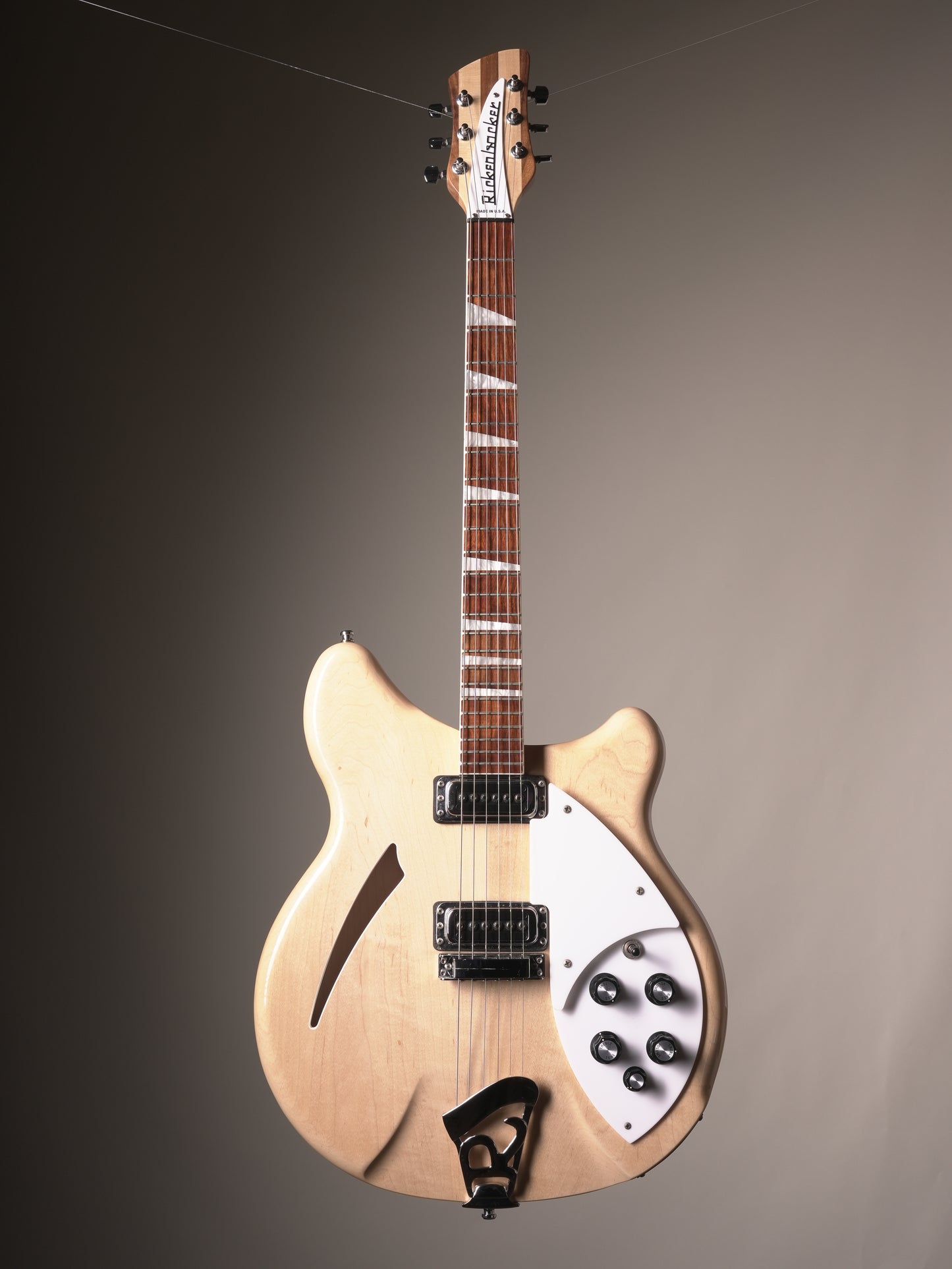 Rickenbacker (2017) 360 Semi-Hollow Body Electric Guitar - Mapleglo, w/OHSC