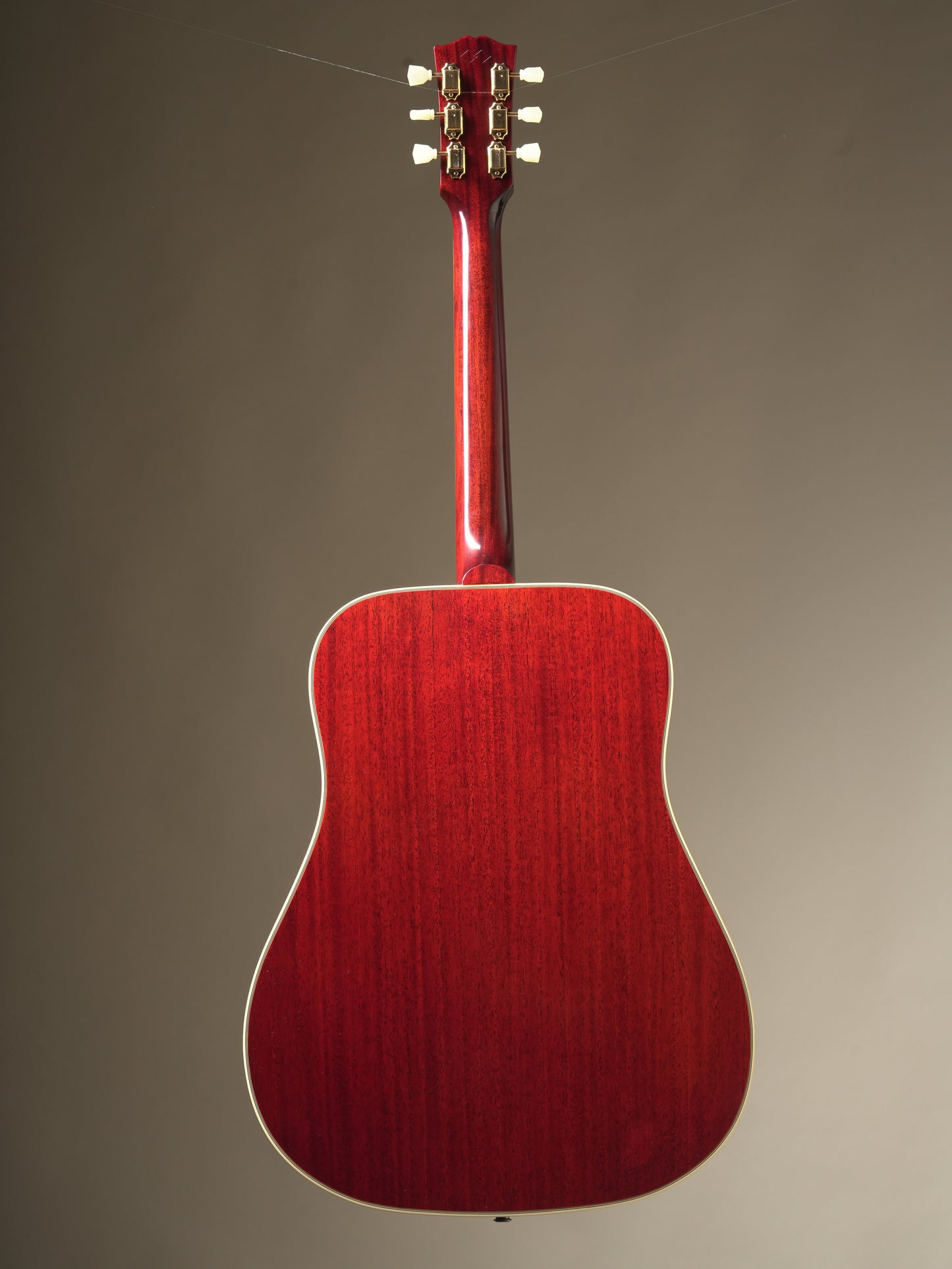 Epiphone "Inspired by Gibson Custom" 1960 Hummingbird Reissue acoustic electric guitar - Cherry Sunburst incl. OHSC