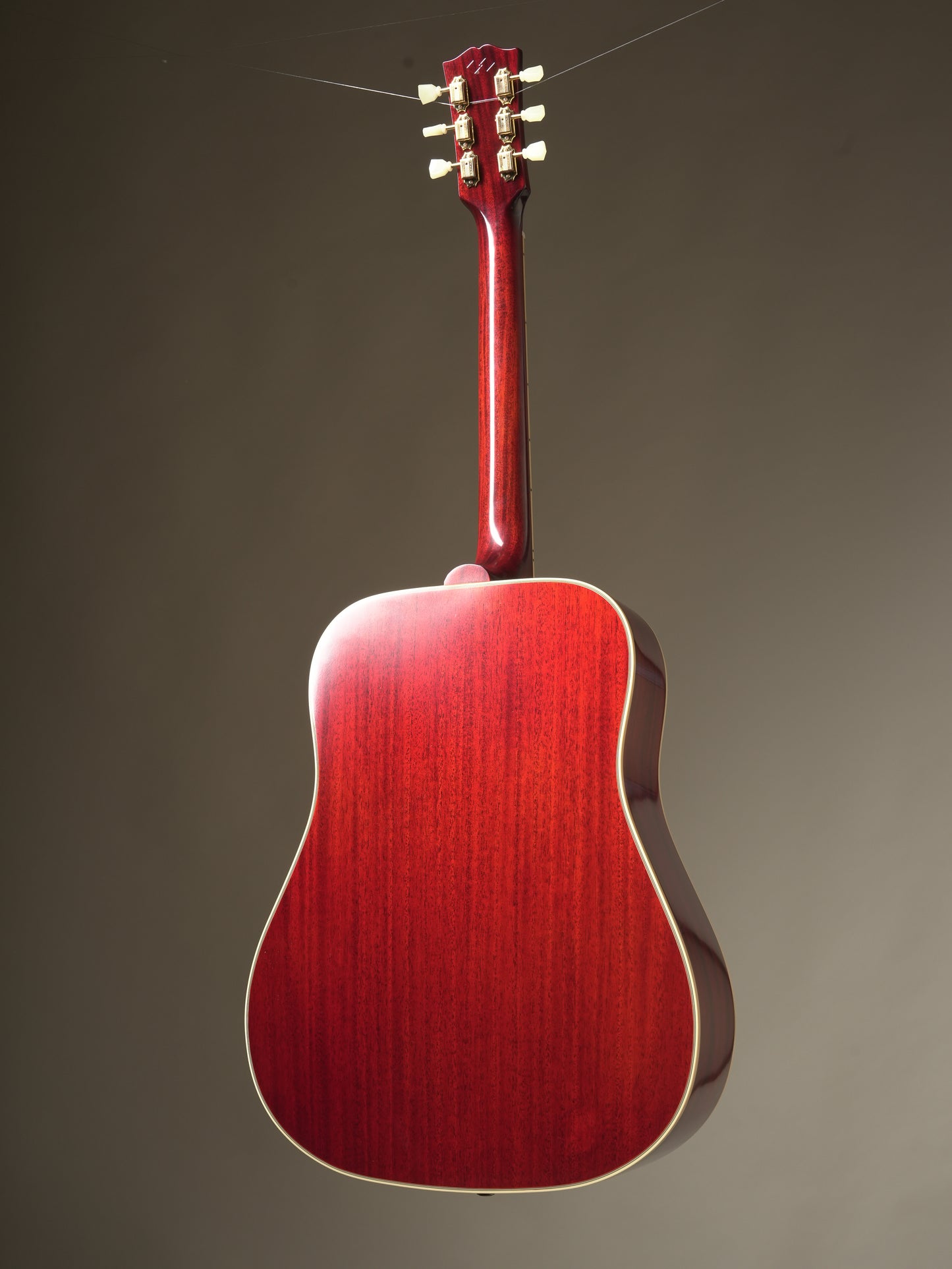 Epiphone "Inspired by Gibson Custom" 1960 Hummingbird Reissue acoustic electric guitar - Cherry Sunburst incl. OHSC