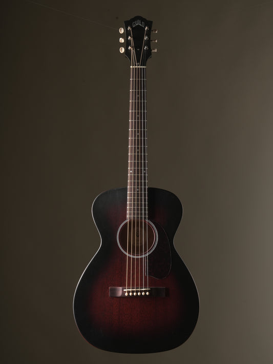 Guild M-20 Acoustic Guitar - Vintage Sunburst, incl. OHSC
