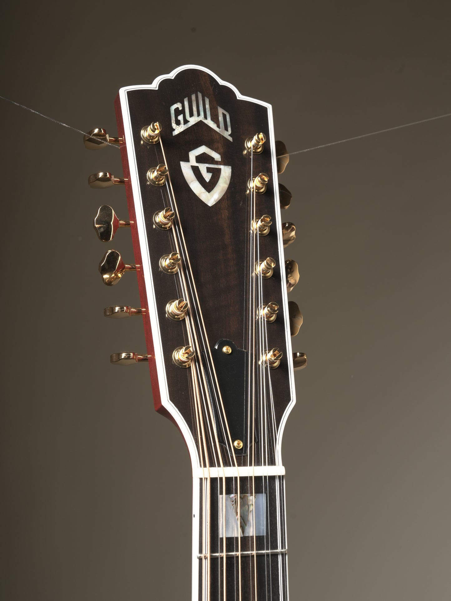 Guild 512E 12 string acoustic electric guitar - Natural, incl. OHSC