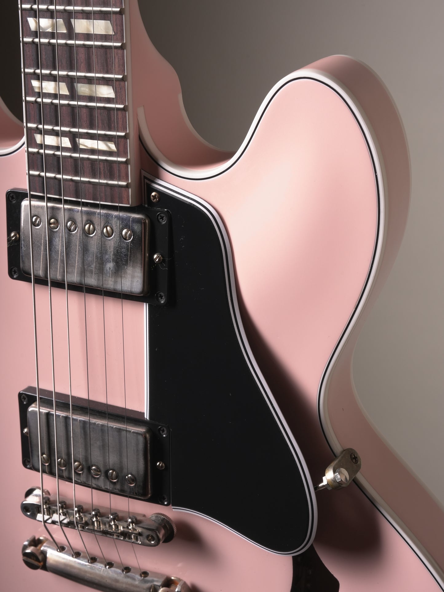 Gibson Custom Shop '64 ES-345 Custom Select Varitone Semi-hollow Electric Guitar - Shell Pink VOS, incl. OHSC