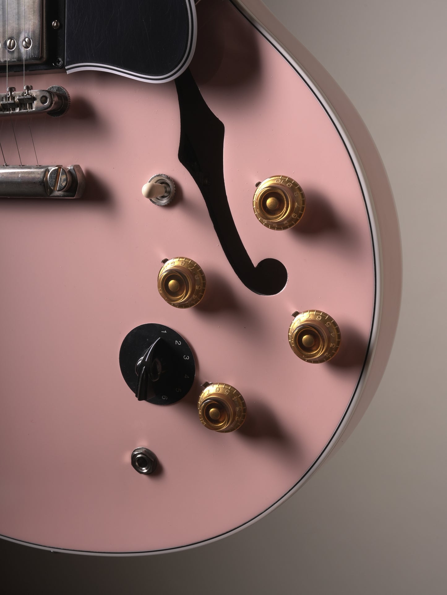 Gibson Custom Shop '64 ES-345 Custom Select Varitone Semi-hollow Electric Guitar - Shell Pink VOS, incl. OHSC