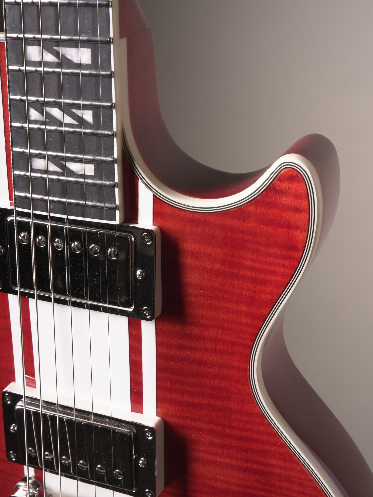 Epiphone Futura Les Paul Custom Electric Guitar - Rally Red, incl. gig bag