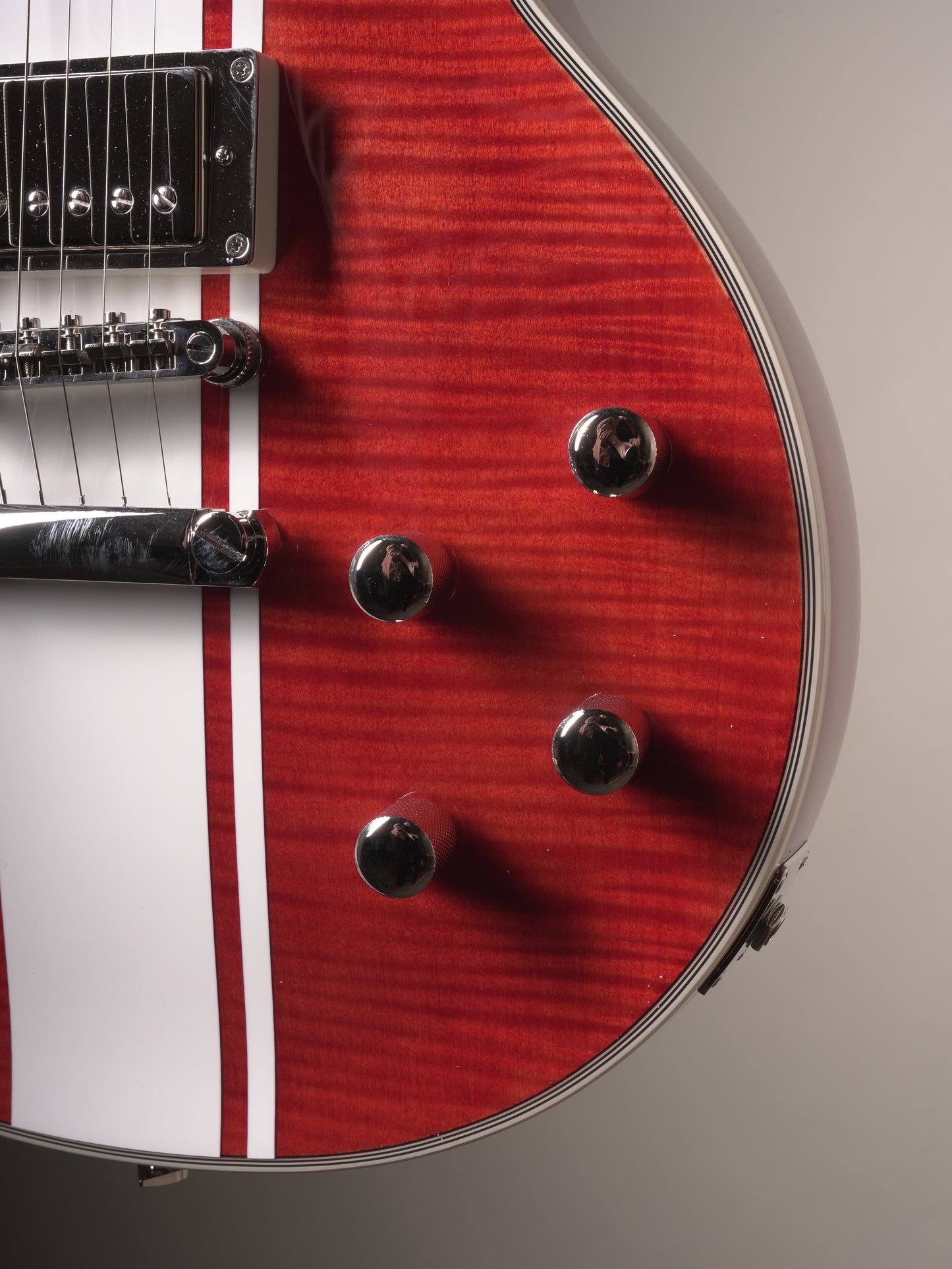 Epiphone Futura Les Paul Custom Electric Guitar - Rally Red, incl. gig bag