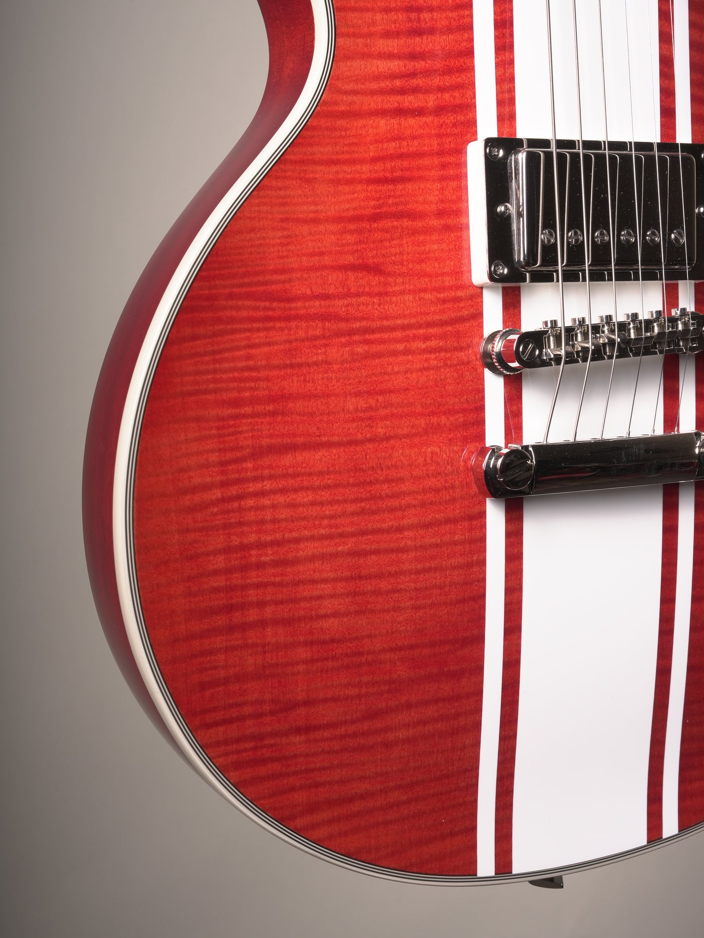 Epiphone Futura Les Paul Custom Electric Guitar - Rally Red, incl. gig bag