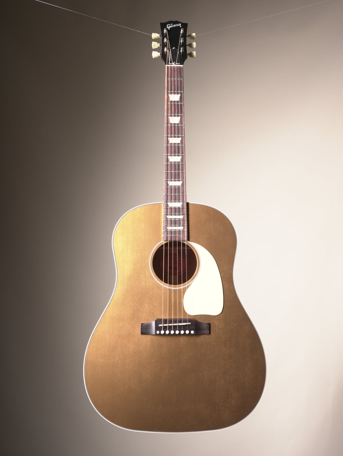 Gibson J-45 Standard Acoustic Electric Guitar - Gold Top, incl. OHSC