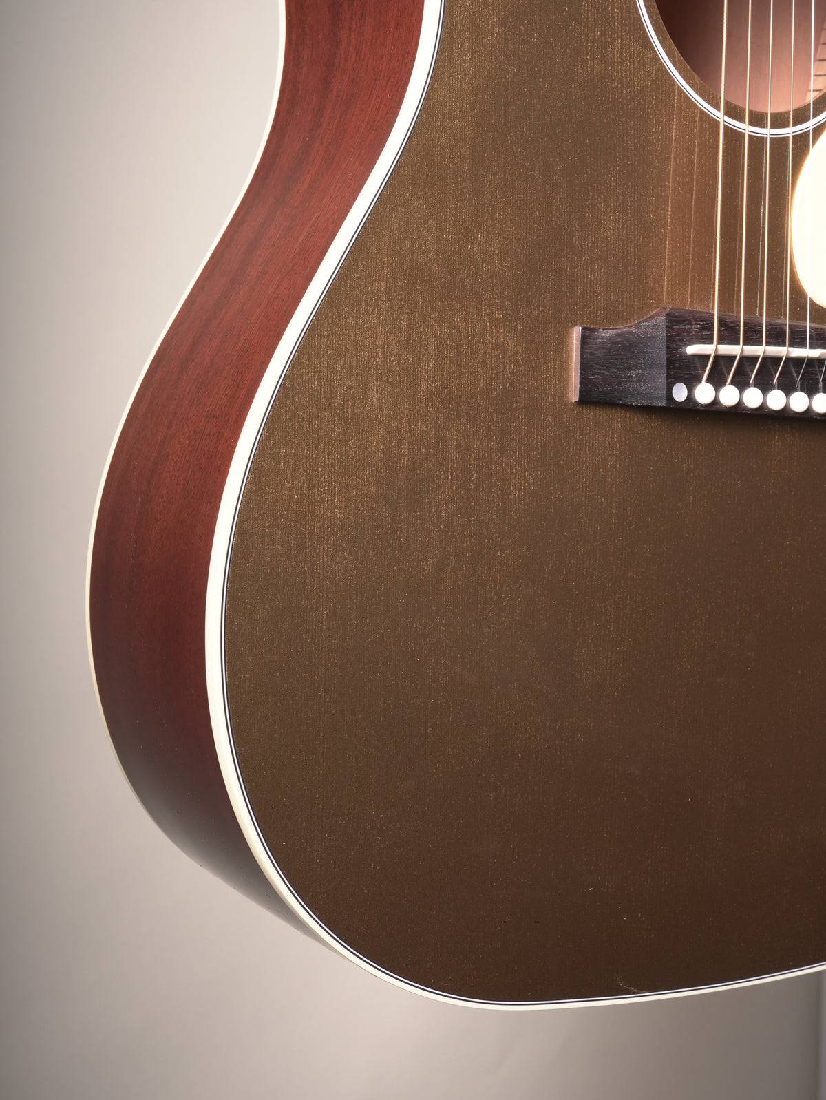 Gibson J-45 Standard Acoustic Electric Guitar - Gold Top, incl. OHSC