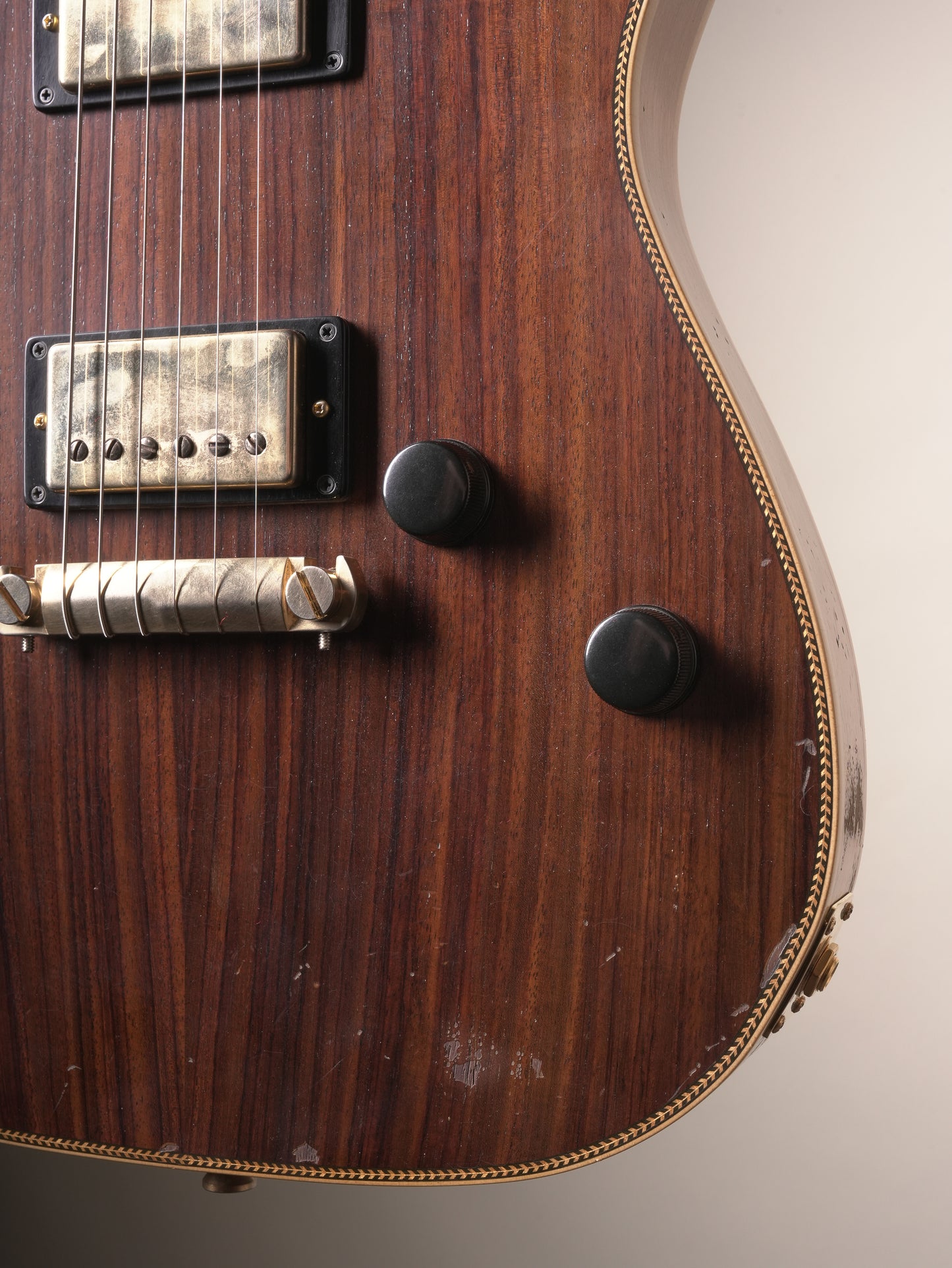 Castedosa Marianna Semi Hollow Electric Guitar - Rosewood, incl. OHSC