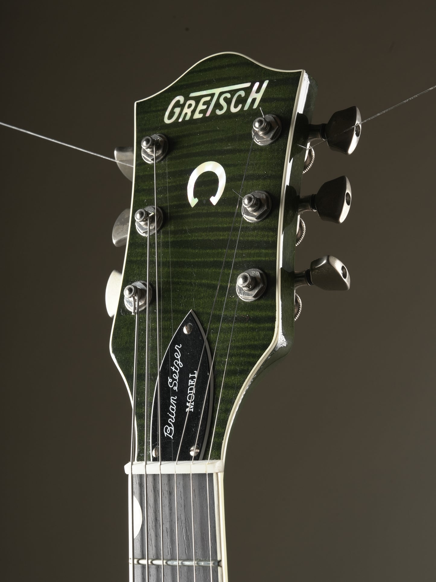 Gretsch Brian Setzer 6120 - Urethane Green, incl. OHSC