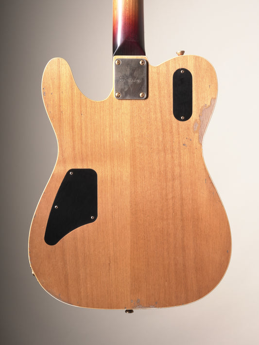 Castedosa Marianna Semi Hollow Electric Guitar - Rosewood, incl. OHSC