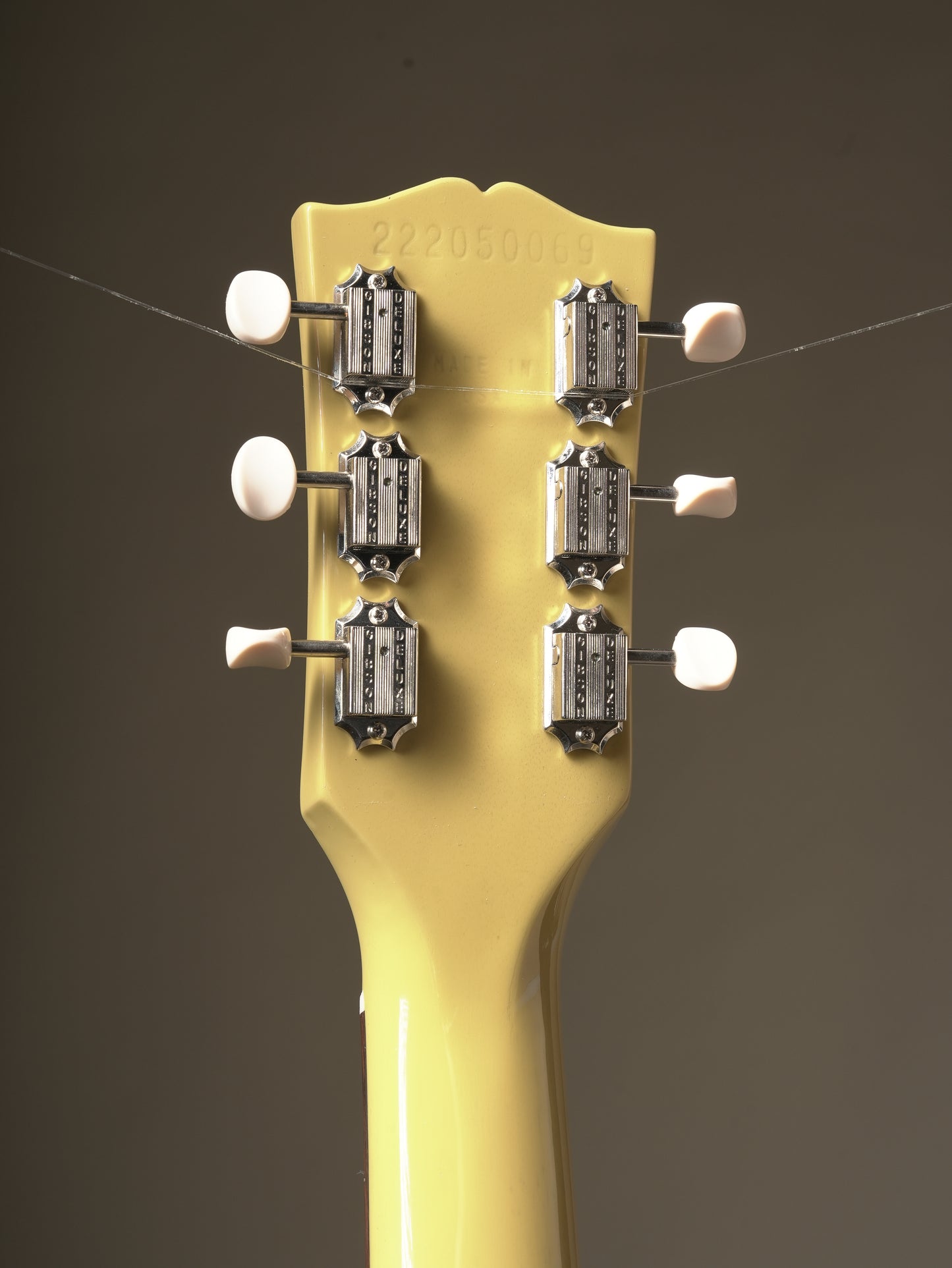 Gibson Les Paul Junior Double Cutaway electric guitar - TV Yellow, incl. OHSC