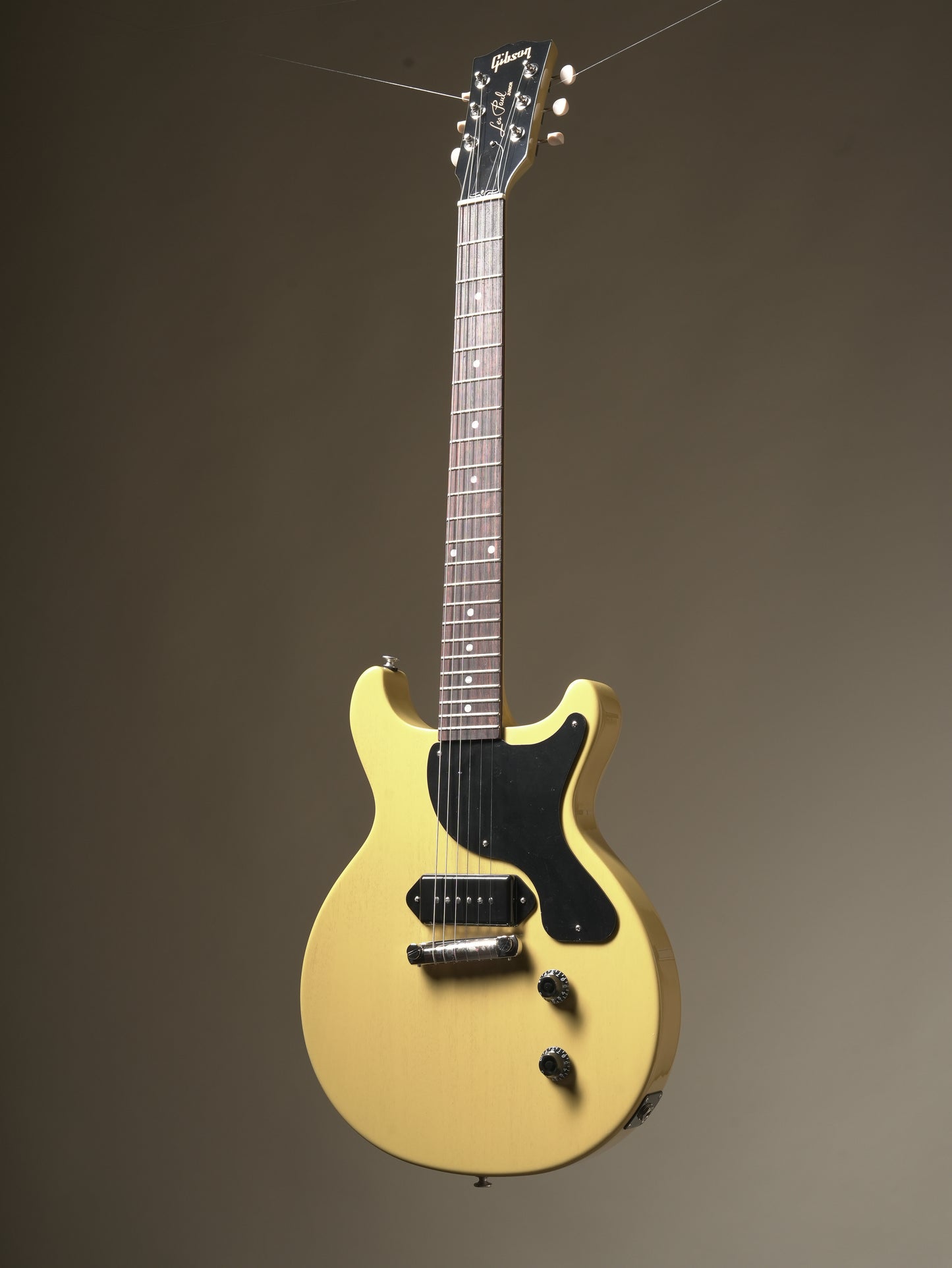 Gibson Les Paul Junior Double Cutaway electric guitar - TV Yellow, incl. OHSC