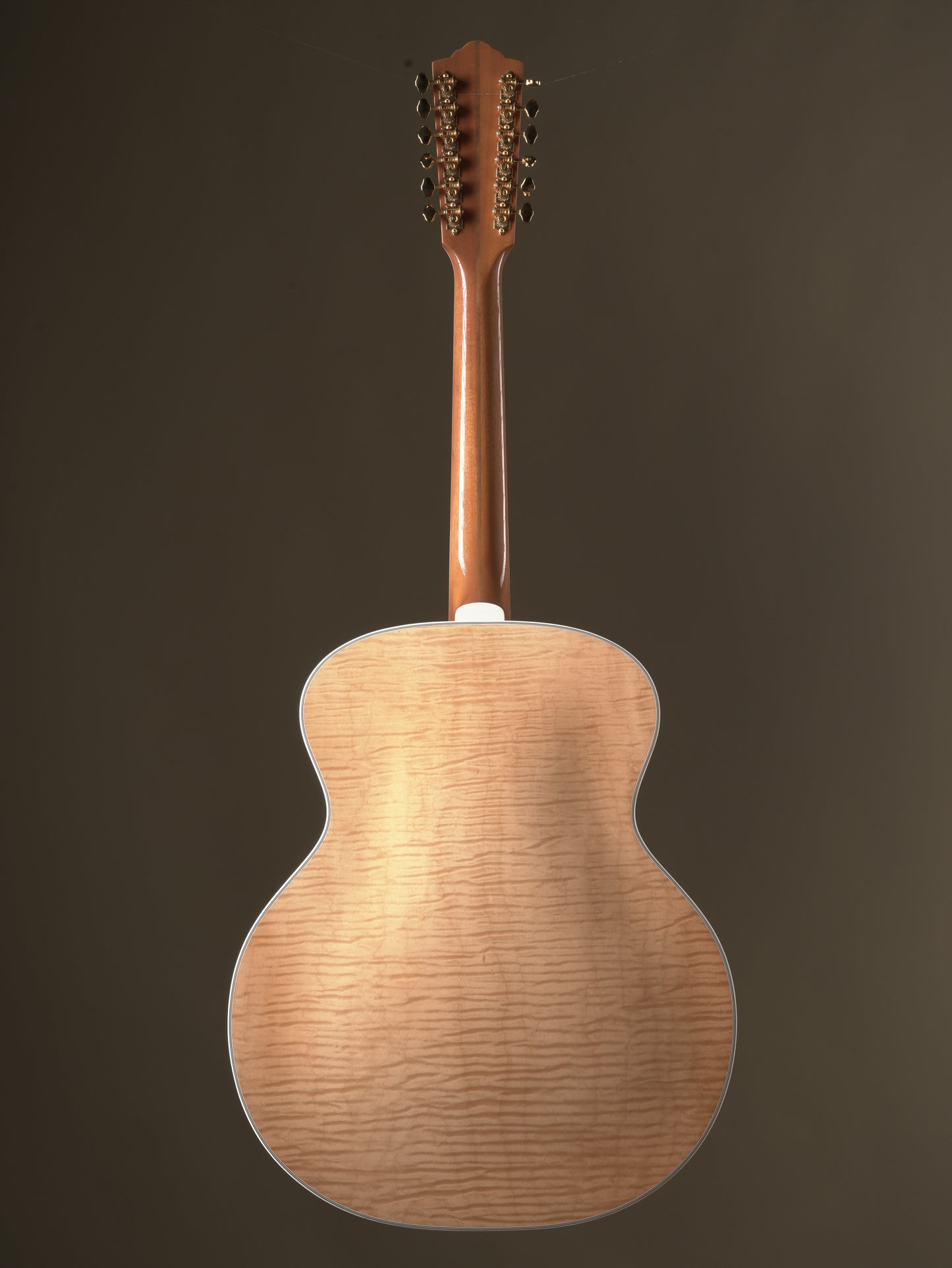 Guild F-512E Maple 12-String Acoustic Electric Guitar - Blonde, incl. OHSC