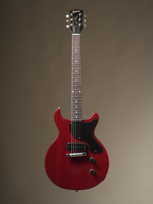 Gibson Les Paul Junior Double Cutaway electric guitar - Vintage Cherry, incl. OHSC