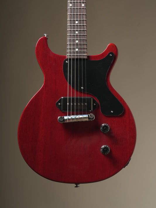 Gibson Les Paul Junior Double Cutaway electric guitar - Vintage Cherry, incl. OHSC