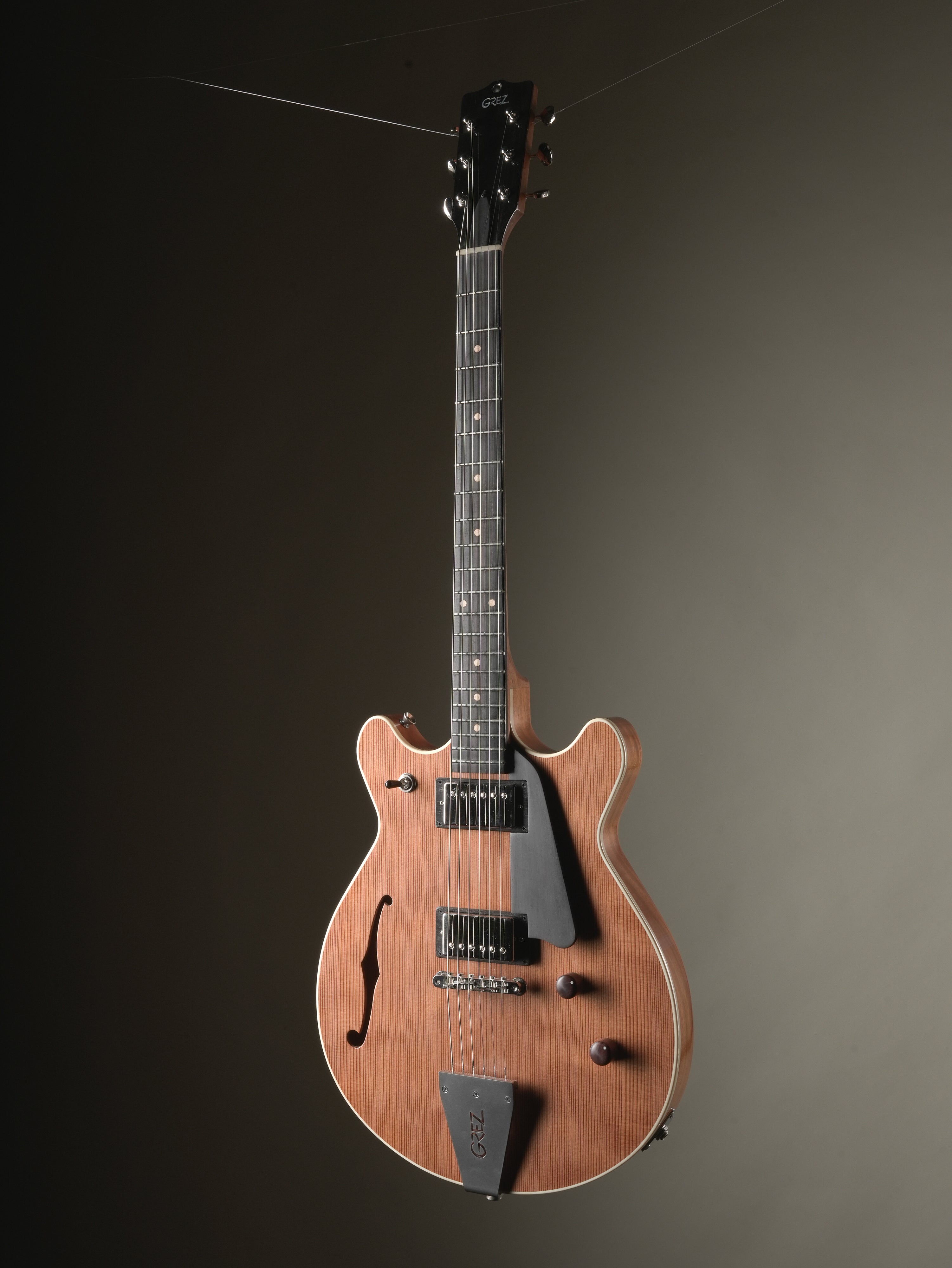 Grez Guitars Mendocino DCAF - Natural, Incl. deluxe gig bag