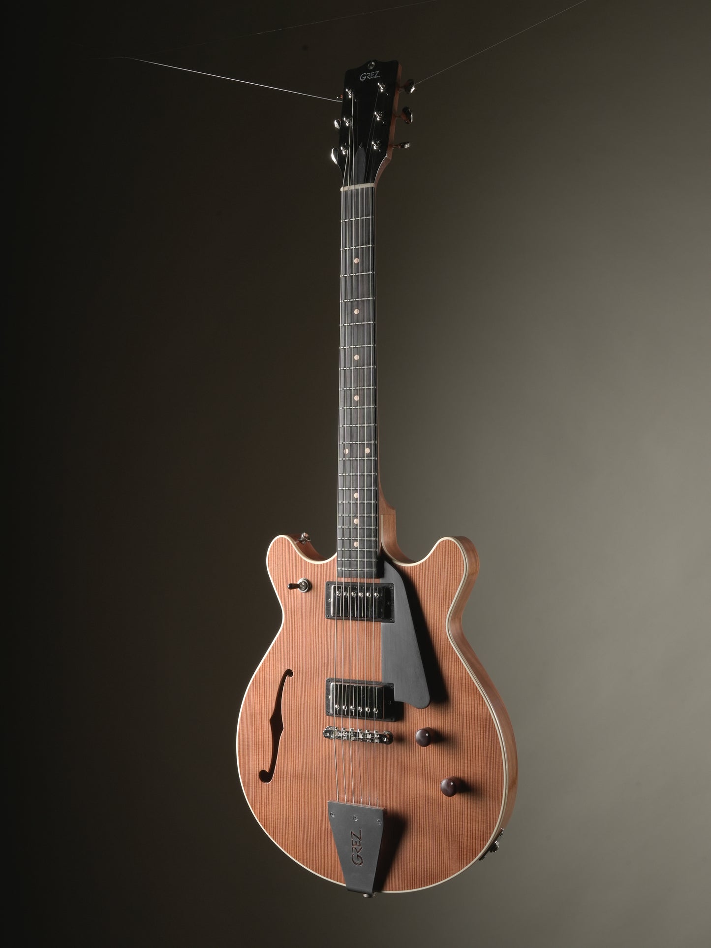 Grez Guitars Mendocino DCAF - Natural, Incl. deluxe gig bag