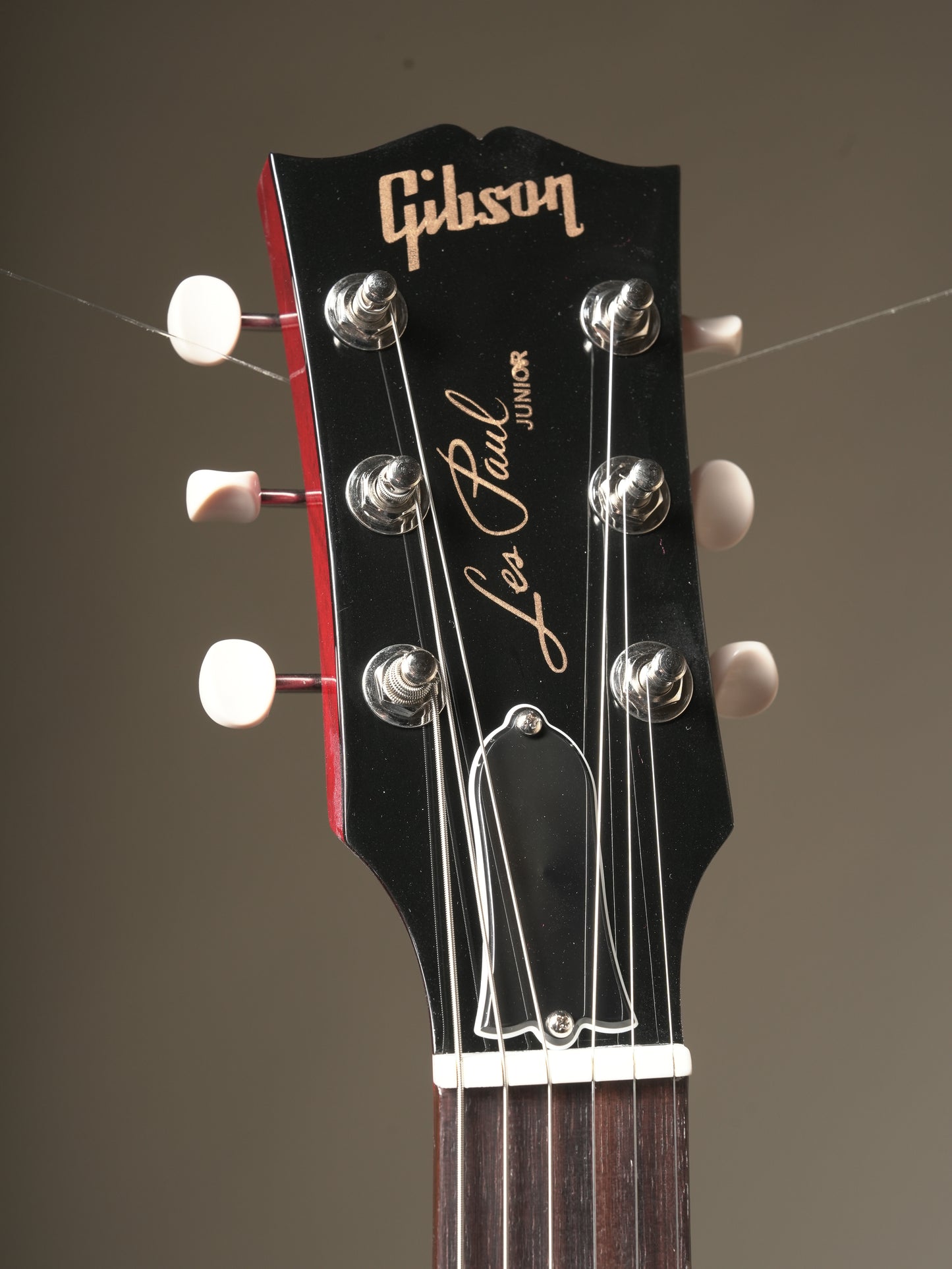 Gibson Les Paul Junior Double Cutaway electric guitar - Vintage Cherry, incl. OHSC