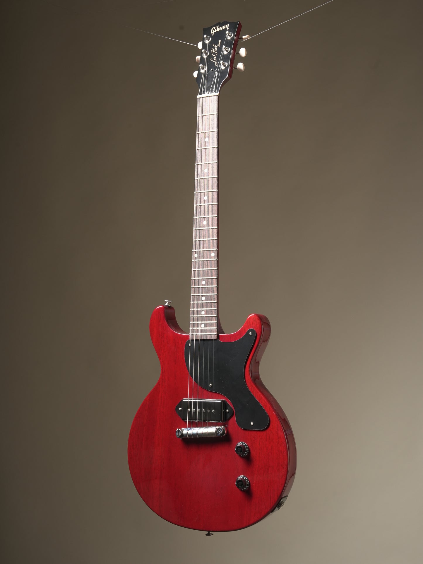 Gibson Les Paul Junior Double Cutaway electric guitar - Vintage Cherry, incl. OHSC