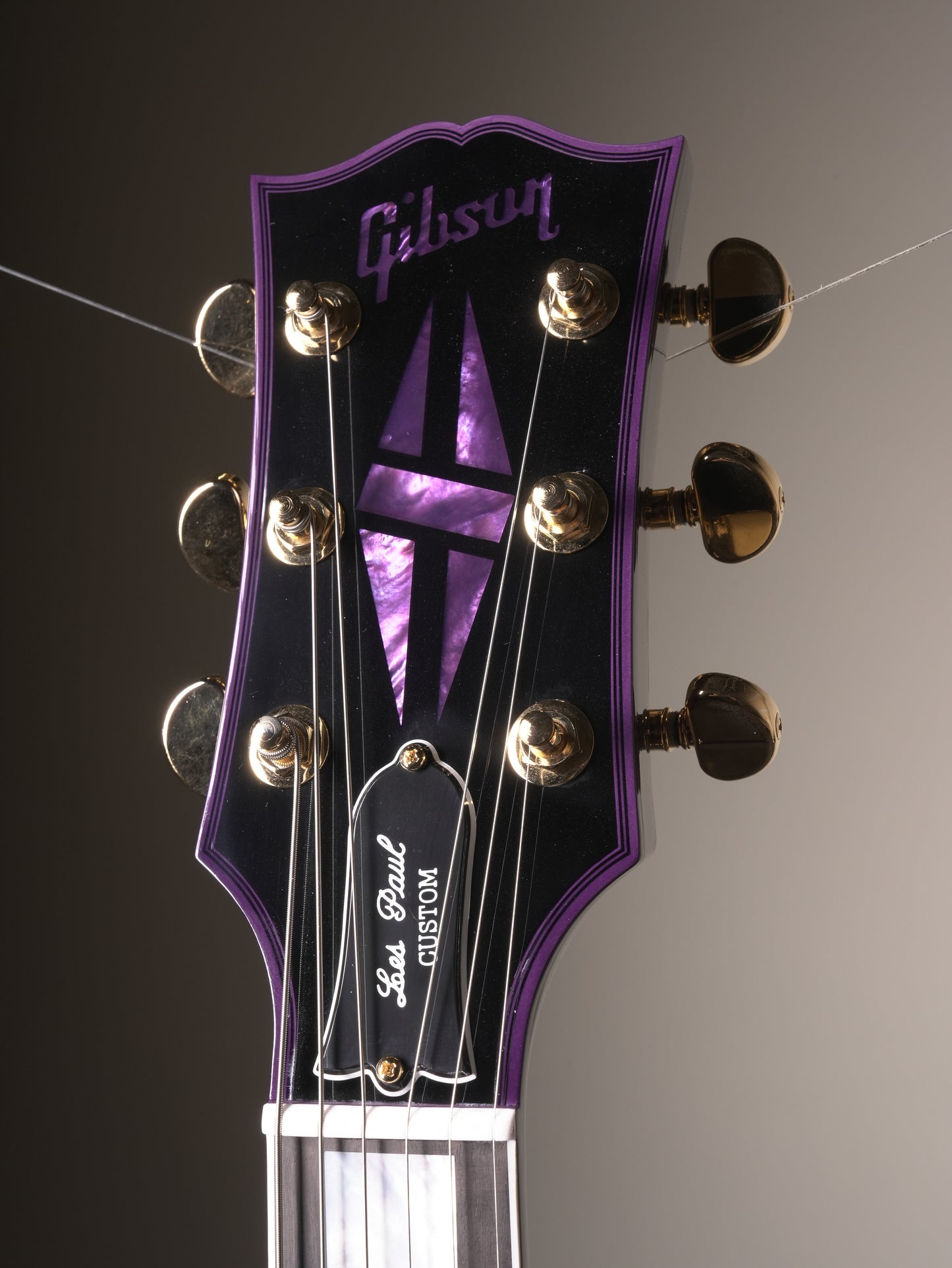 Gibson Custom Shop "Dealer Select" Les Paul Custom Electric Guitar - Purple Widow Burst incl. OHSC