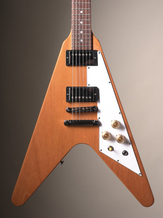 Gibson (2023) 70s Flying V - Antique Natural, incl. OHSC