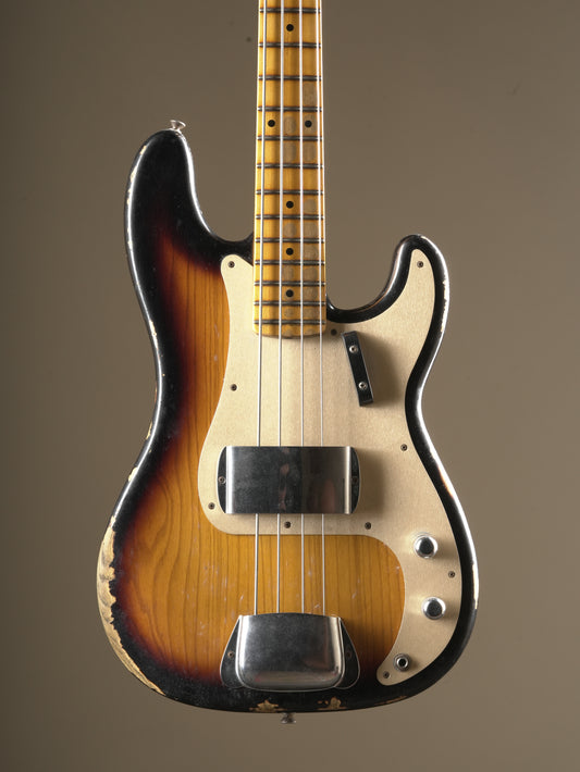 Fender Custom Shop '57 Precision Bass - Sunburst Heavy Relic, incl. OHSC