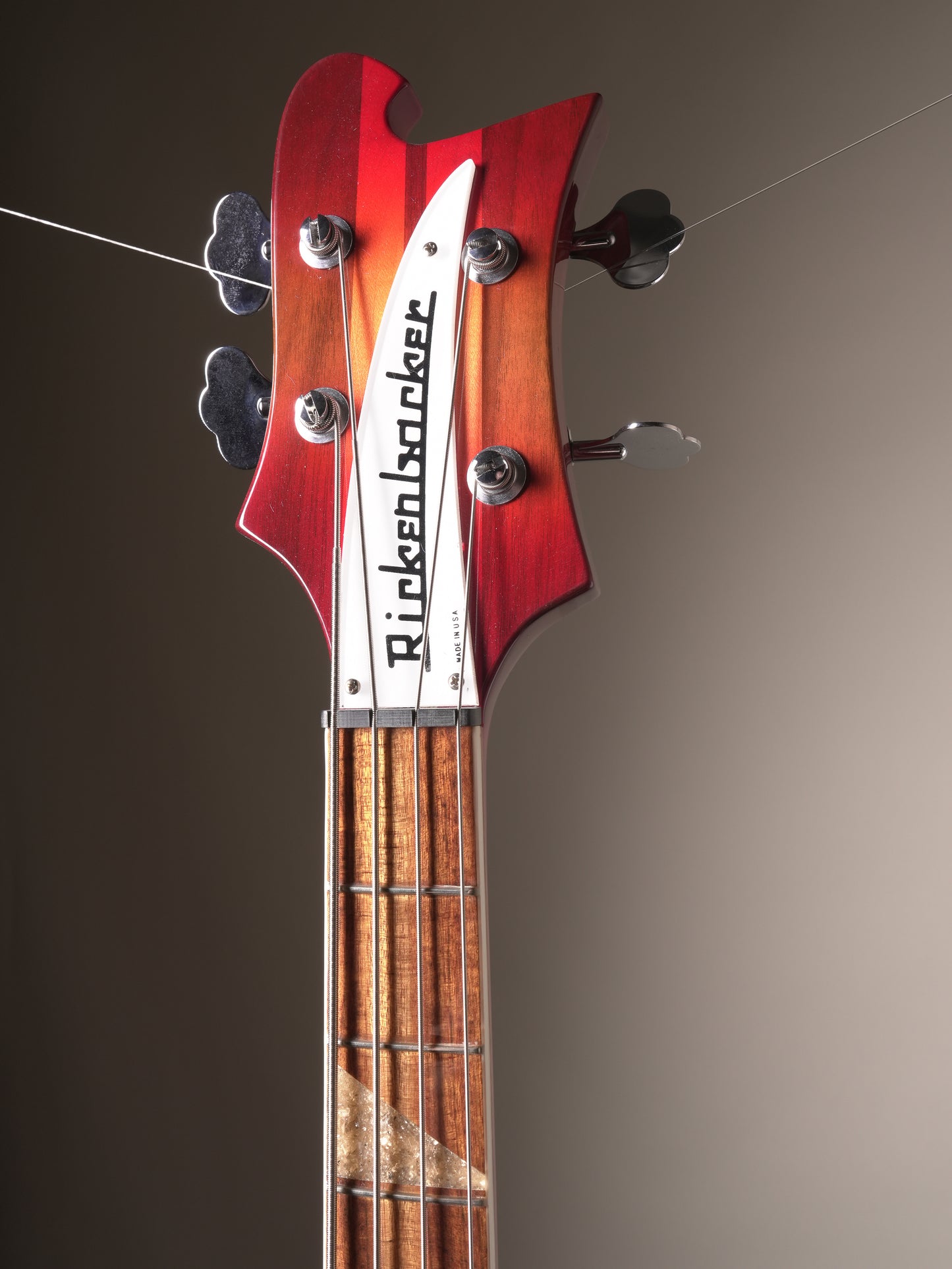 Rickenbacker (2021) 4005xc Semi-Hollow Bass - Amber fireglo, incl. OHSC