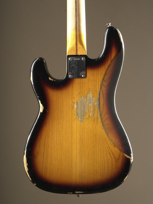Fender Custom Shop '57 Precision Bass - Sunburst Heavy Relic, incl. OHSC