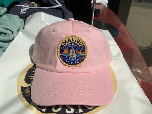 Malibu Music Hat Circle/Pick Pink