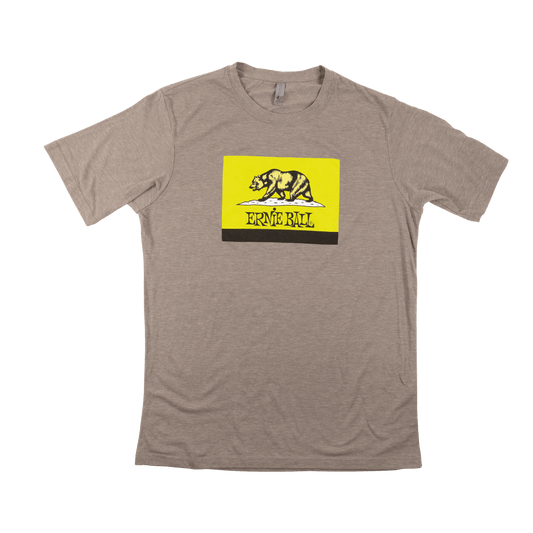 Ernie Ball CA Bear Flag Green T-Shirts
