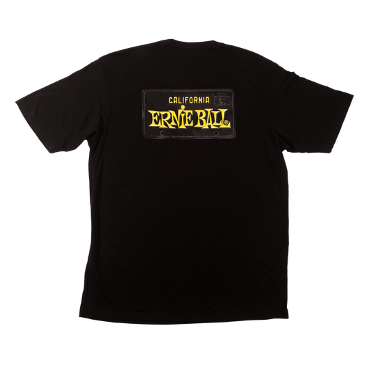 Ernie Ball CA Licence Plate T-Shirt