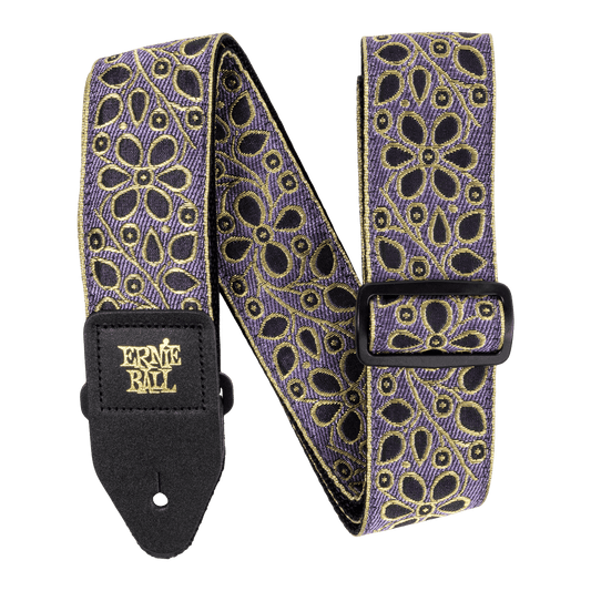 Ernie Ball Classic Jaquard guitar/bass Strap - Jasmine and Juice