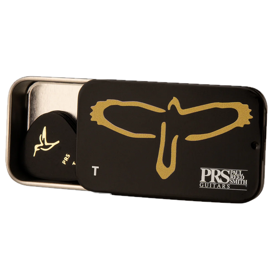 Paul Reed Smith Gold Birds Assorted Pick Tin 12-Pack