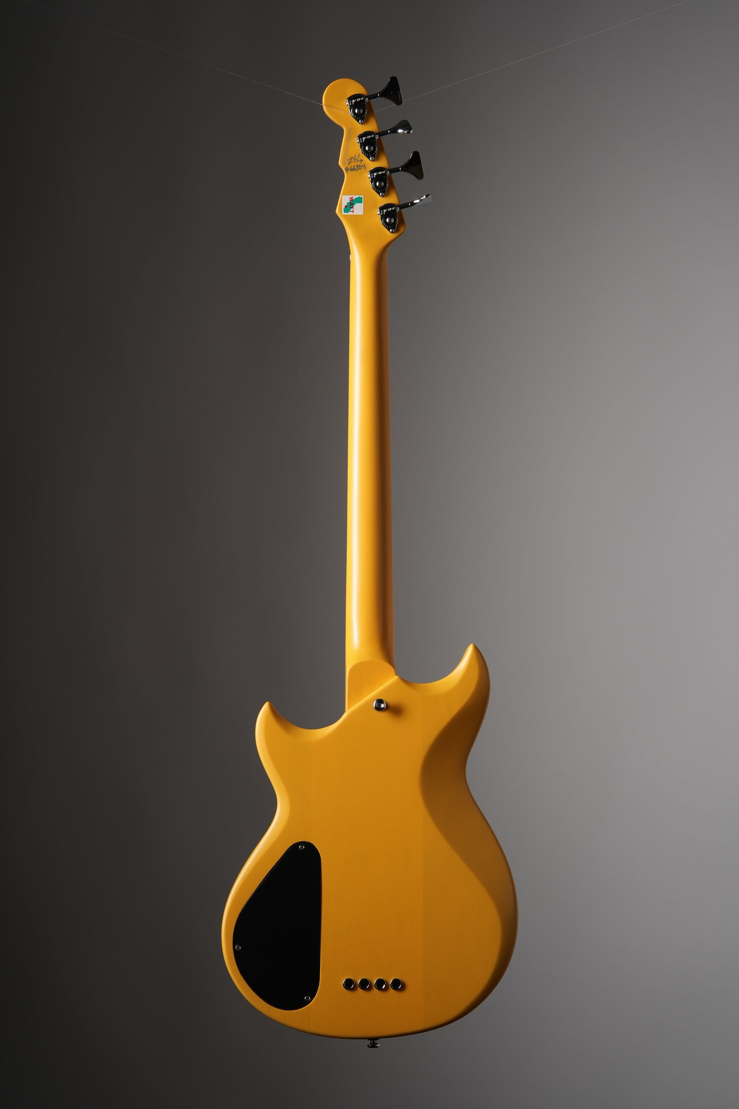 Reverend Mike Wattplower 2 Electric Bass - Yellow, w/ OHSC
