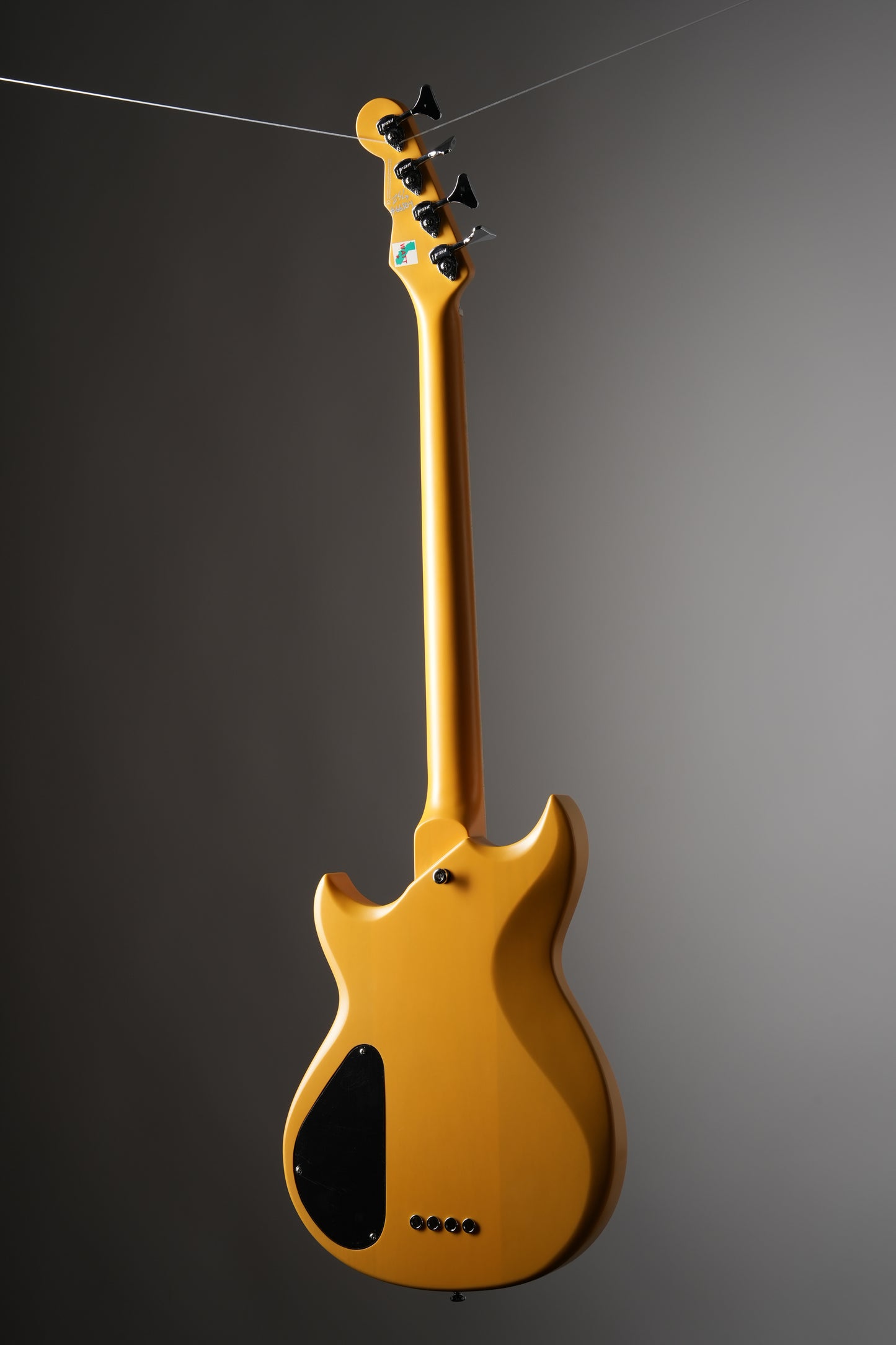Reverend Mike Wattplower 2 Electric Bass - Yellow, w/ OHSC