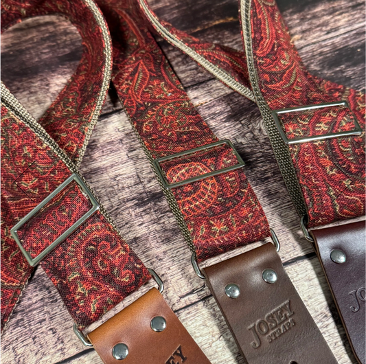 Josey Straps “Cardinal” Guitar Strap
