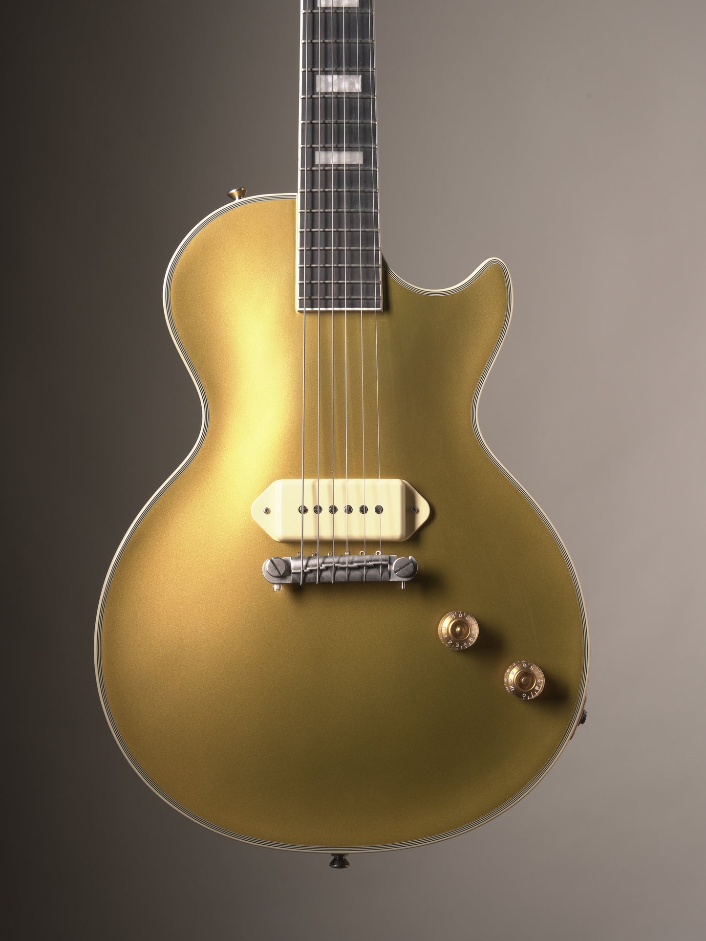 Epiphone Jared James Nichols signed "Gold Glory" Les Paul Electric Guitar - Goldtop w/ Original Soft Case