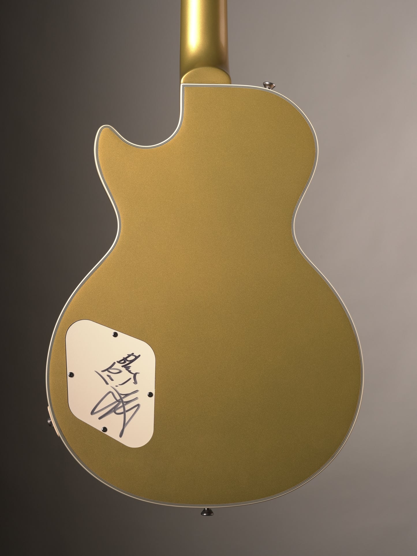 Epiphone Jared James Nichols signed "Gold Glory" Les Paul Electric Guitar - Goldtop w/ Original Soft Case
