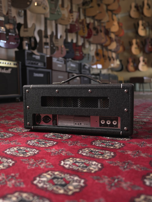 Hiwatt DR20/0.5 20w-.5w Tube Guitar Amplifier Head - Black Tolex