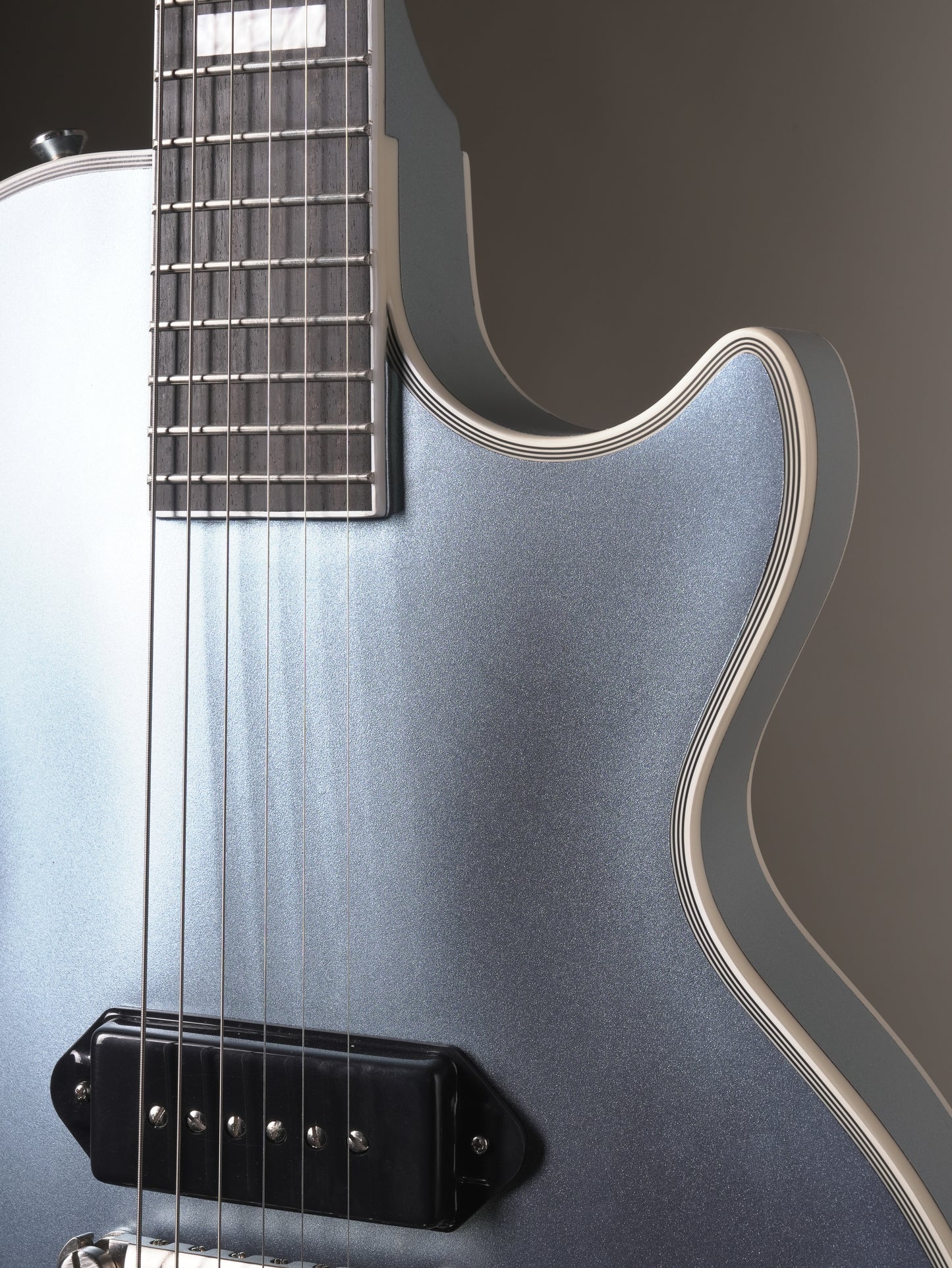 Epiphone Jared James Nichols signed "Blues Power" Les Paul Electric Guitar - Pelham Blue, w/ Original Soft Case