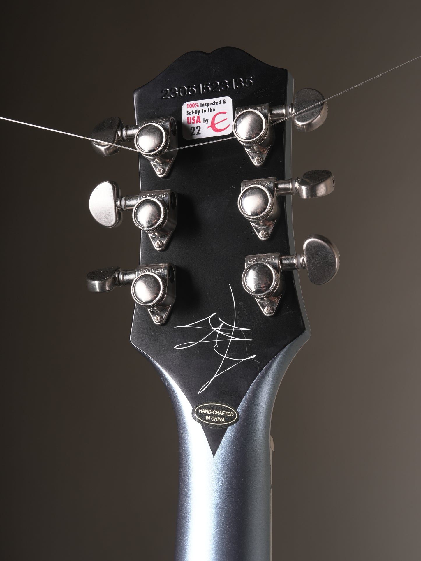 Epiphone Jared James Nichols signed "Blues Power" Les Paul Electric Guitar - Pelham Blue, w/ Original Soft Case