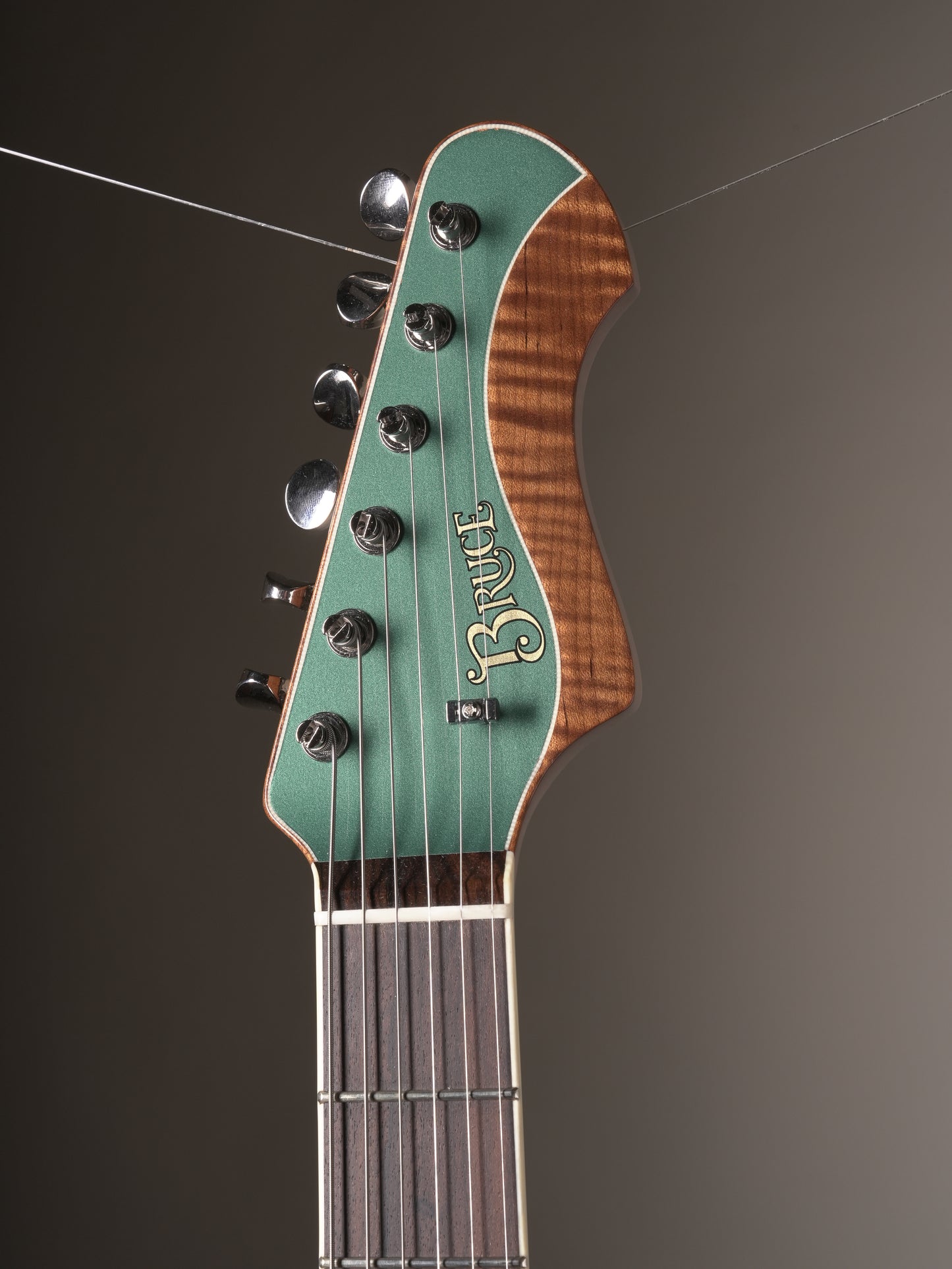 Bruce Guitars Ellary Deluxe - Sherwood Green w. OHSC