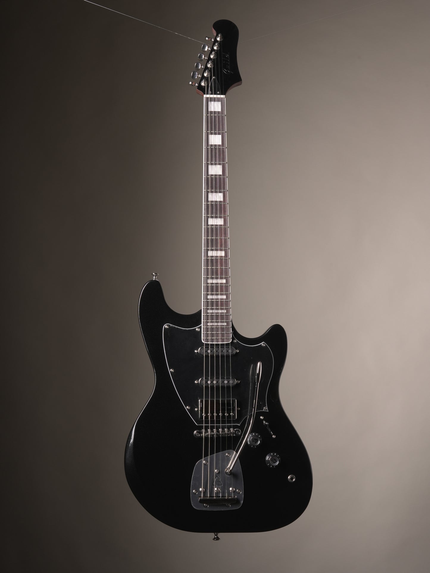 Guild Surfliner Deluxe Electric Guitar - Black Sparkle