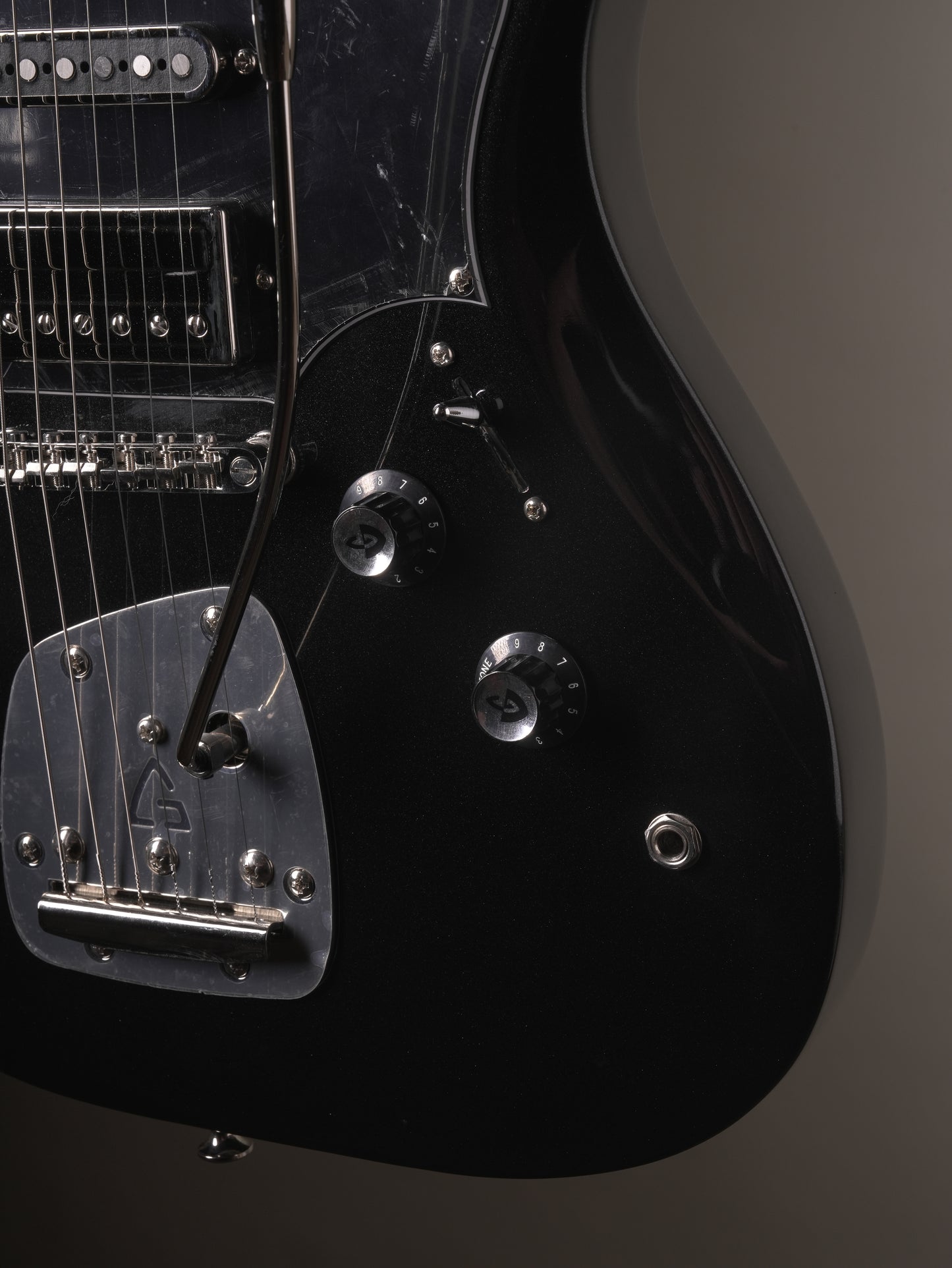 Guild Surfliner Deluxe Electric Guitar - Black Sparkle