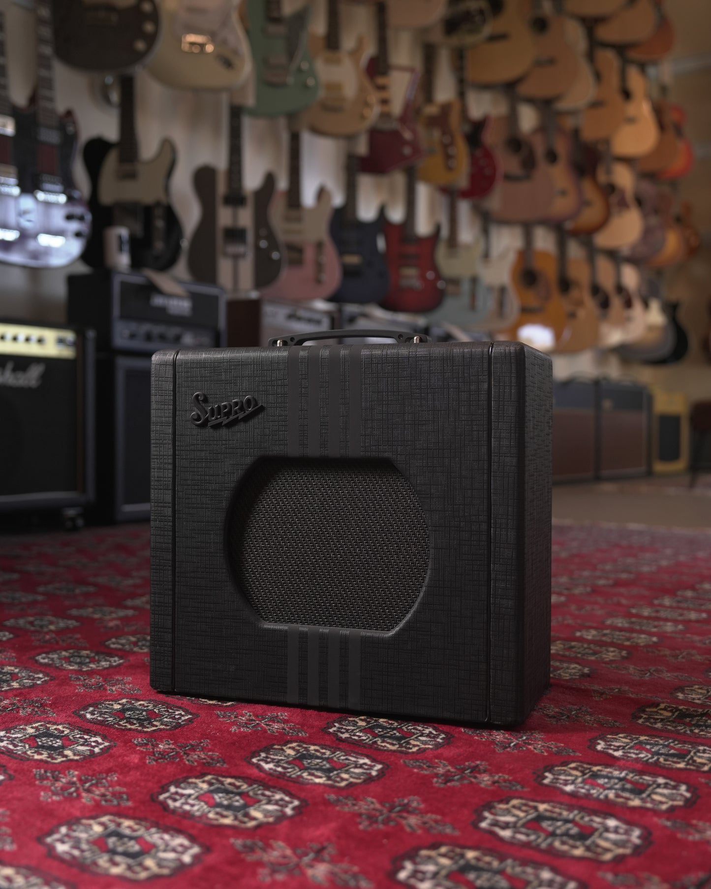 Supro (2024) Delta King 10 5w 1x10" Combo Tube Guitar Amp - Black on Black